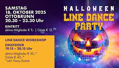 Halloween Line Dance Party
